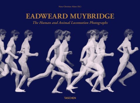 Couverture du livre d' animation Eadweard Muybridge, The Human and Animal Locomotion Photographs