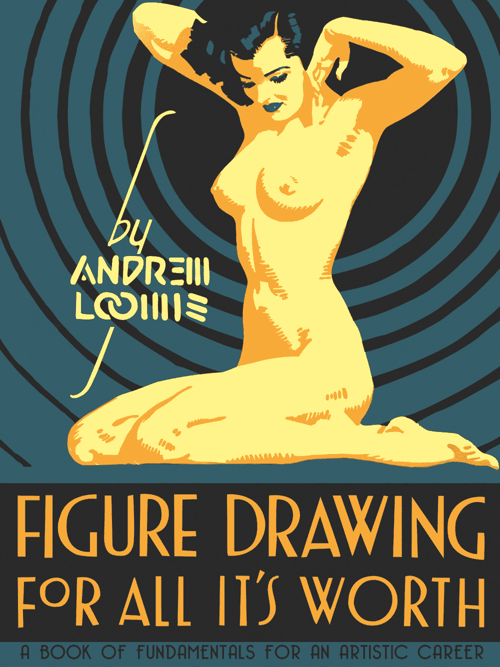 Couverture Andrew Loomis Figure drawing