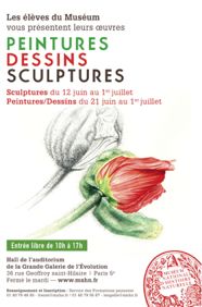 Affiche expo dessin botanique animalier museum jardin des plantes 2012