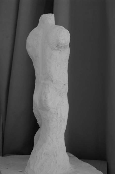 Sculpture buste en plâtre Fabien Lesbordes Paris 3