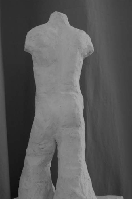 Sculpture buste en plâtre Fabien Lesbordes Paris 7
