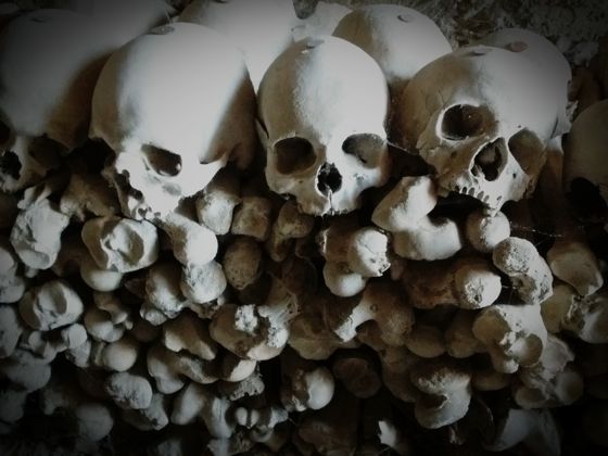 Centaines de crânes sans sépulture