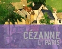 Affiche de l'exposition Cézanne et Paris au musée du Luxembourg