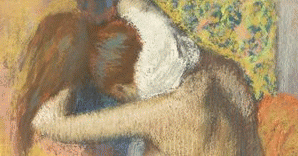 Affiche de l'exposition Degas et le nu au musée d'Orsay