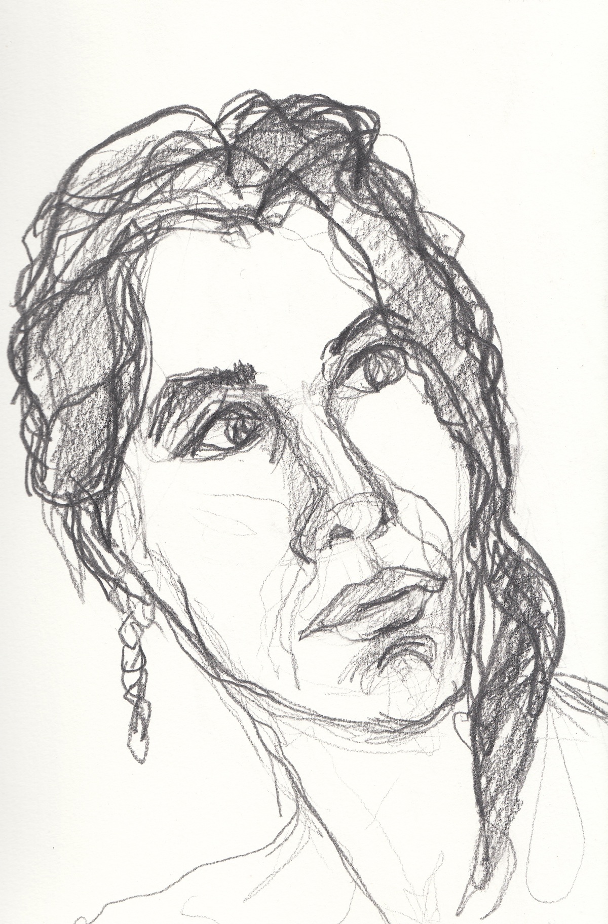 Portrait graphite